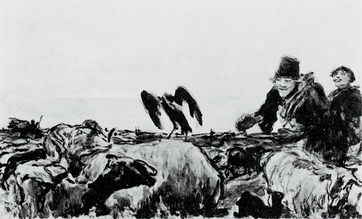  瓦伦丁·亚历山德罗维奇·谢洛夫 Valentin Alexandrovich Serov —— 小乌鸦